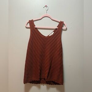 Sleeveless Knit Top